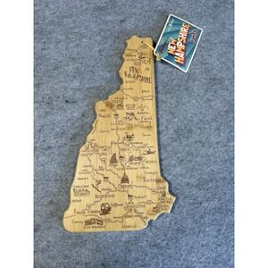 Totally Bamboo New Hampshire State Bamboo Serving & Cutting Board Gift